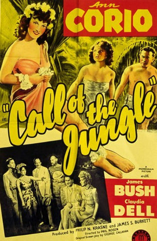 Call of the Jungle Movie Poster Print