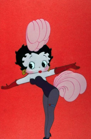 Betty Boop Movie Poster Print
