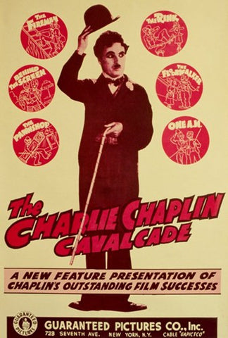 Charlie Chaplin Cavalcade Movie Poster Print