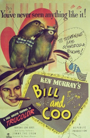 Bill and Coo Movie Poster Print
