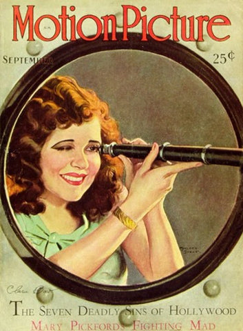 Clara Bow Movie Poster Print