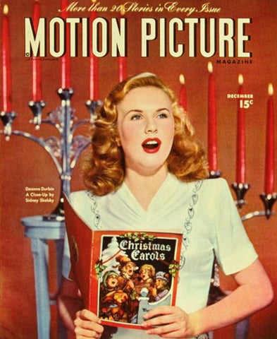 Deanna Durbin Movie Poster Print