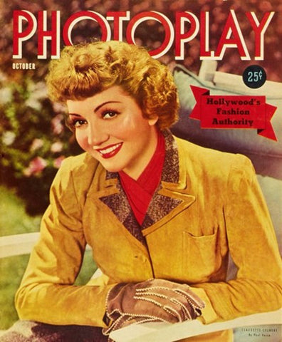 Claudette Colbert Movie Poster Print