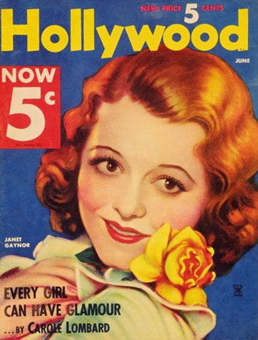 Janet Gaynor Movie Poster Print