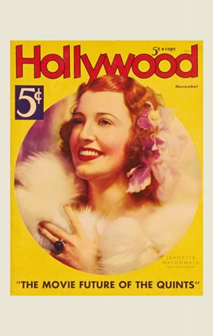 Jeanette MacDonald Movie Poster Print