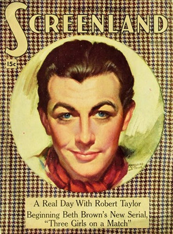 Robert Taylor Movie Poster Print