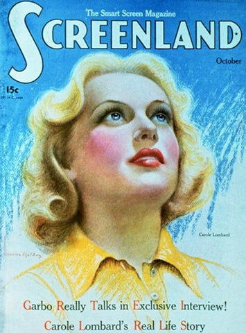Carole Lombard Movie Poster Print