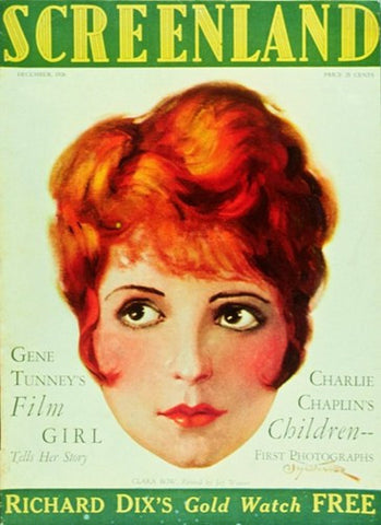 Clara Bow Movie Poster Print