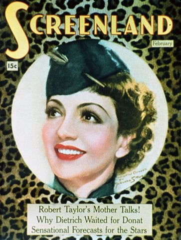 Claudette Colbert Movie Poster Print