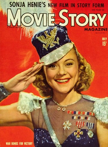 Sonja Henie Movie Poster Print