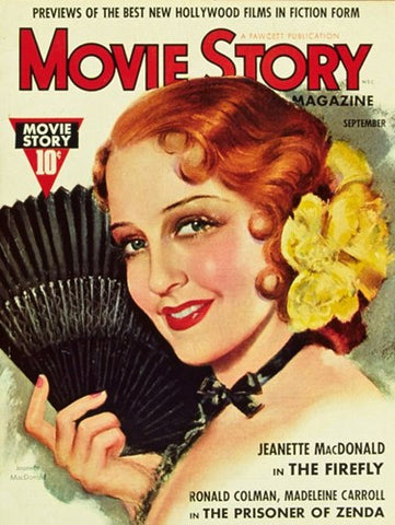 Jeanette MacDonald Movie Poster Print