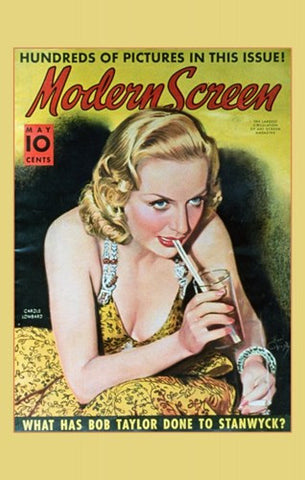 Carole Lombard Movie Poster Print