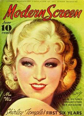 Mae West Movie Poster Print