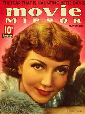 Claudette Colbert Movie Poster Print