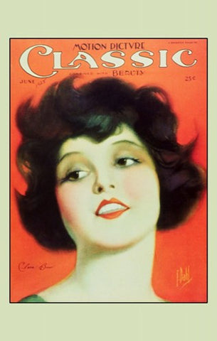 Clara Bow Movie Poster Print