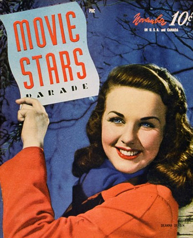 Deanna Durbin Movie Poster Print