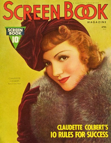 Claudette Colbert Movie Poster Print
