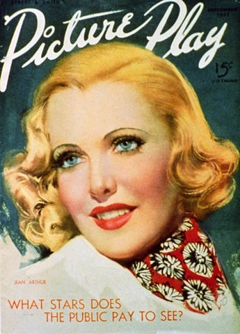 Jean Arthur Movie Poster Print