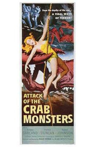 Attack of the Crab Monsters Movie Poster Print