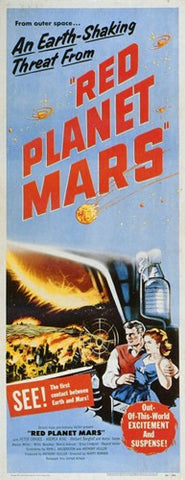 Red Planet Mars Movie Poster Print