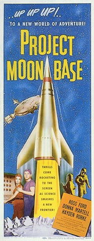 Project Moonbase Movie Poster Print
