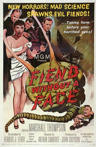 Fiend Without a Face Movie Poster Print