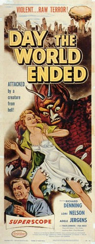 Day the World Ended Movie Poster Print