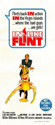 In Like Flint Movie Poster Print