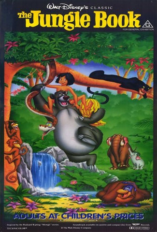 The Jungle Book Movie Poster Print
