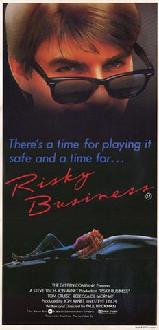 Risky Business Movie Poster Print