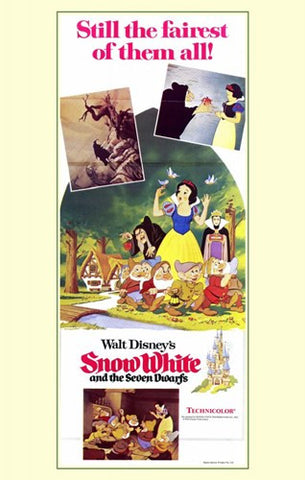 Snow White and the Seven Dwarfs Movie Poster Print