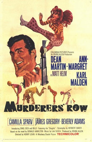 Murderers Row Movie Poster Print