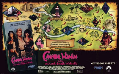 Cannibal Women Movie Poster Print