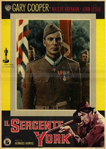 Sergeant York Movie Poster Print