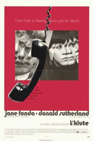Klute Movie Poster Print