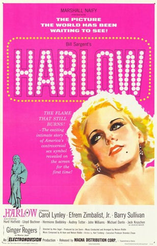 Harlow Movie Poster Print