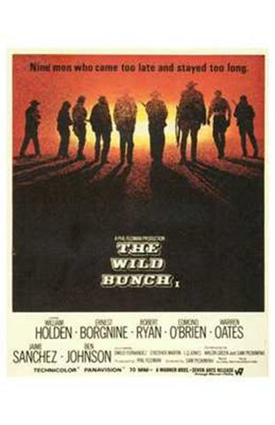 The Wild Bunch Movie Poster Print