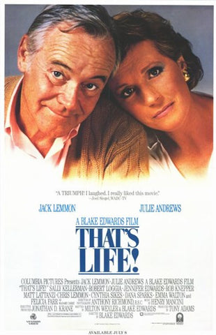 That's Life Movie Poster Print