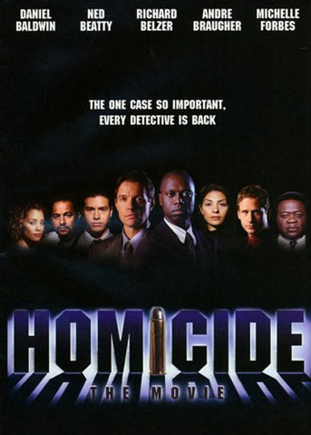 Homicide: the Movie Movie Poster Print