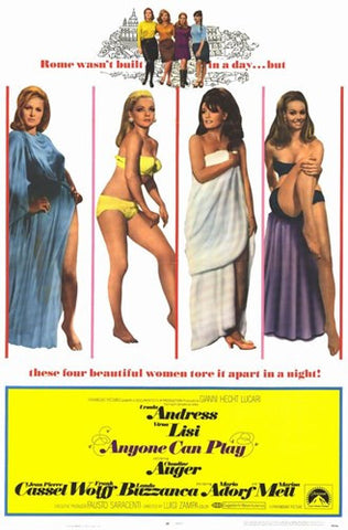 Anyone Can Play Movie Poster Print
