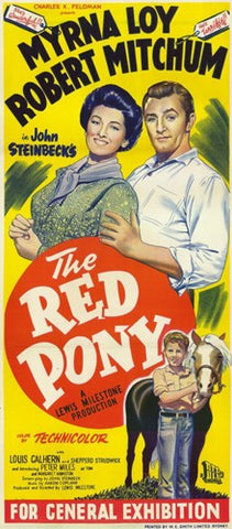 Red Pony Movie Poster Print