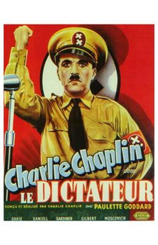 The Great Dictator Movie Poster Print