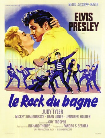 Jailhouse Rock Movie Poster Print
