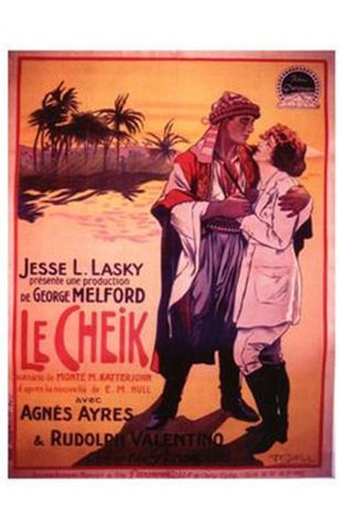 The Sheik Movie Poster Print