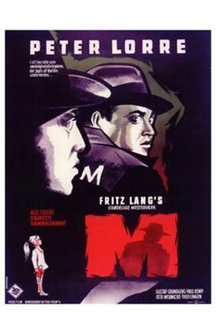M Movie Poster Print