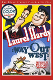 Way Out West Movie Poster Print
