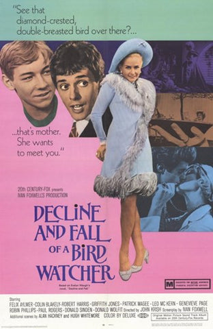 Decline and Fall of a Birdwatcher Movie Poster Print