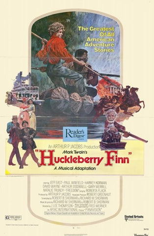 Huckleberry Finn Movie Poster Print