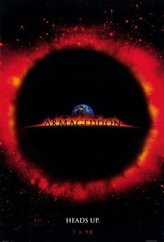Armageddon Movie Poster Print