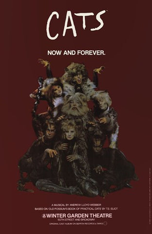 Cats (Broadway) - style B Movie Poster Print